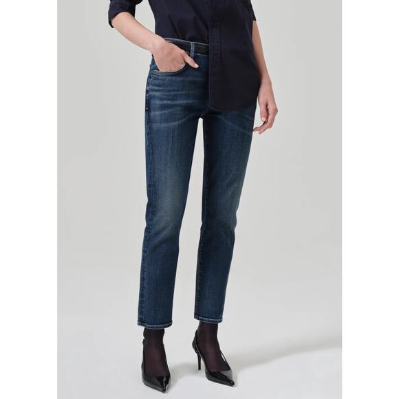 Citizens‎ of Humanity Emerson Mid Rise Slim Boyfriend Relaxed Jean Size 26 $228 - Picture 3 of 16